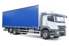 Car Hire Maldon - 26 Tonne Curtain Side Truck - Truck hire Maldon