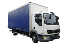 Car Hire Maldon - 7.5 Tonne Curtain Side Truck - Truck hire Maldon