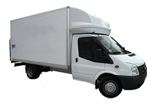 Car Hire Maldon - Ford Luton Box Tail Lift - Van hire Maldon