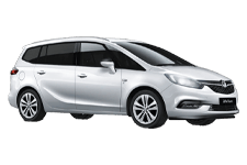 Car Hire Maldon - Vauxhall Zafira 7-Seater - Minibus hire Maldon